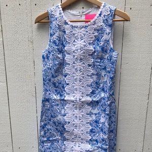 NWT Lilly Pulitzer Melani Shift Coastal Blue